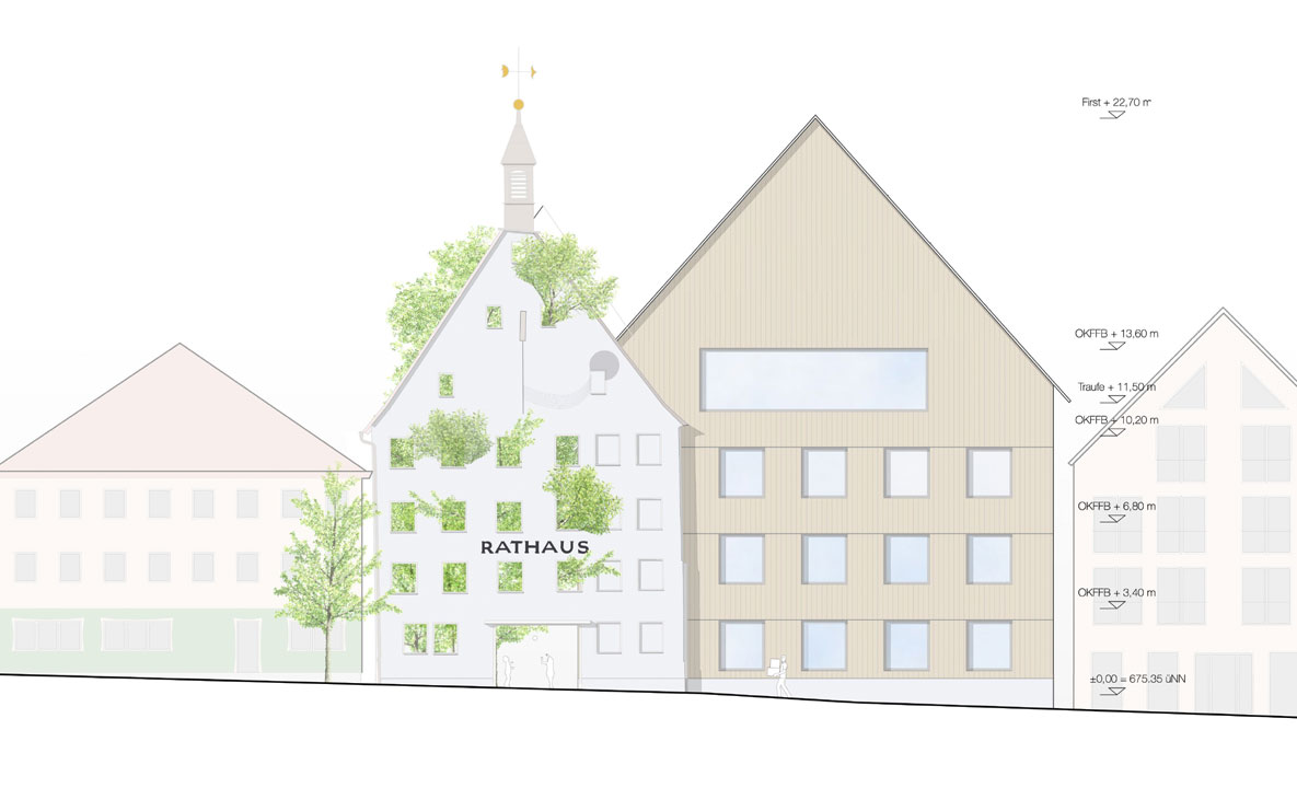 Anerkennung - Atelier Kaiser Shen Architekten PartGmbB BDA mit Planungsgruppe Stahlecker