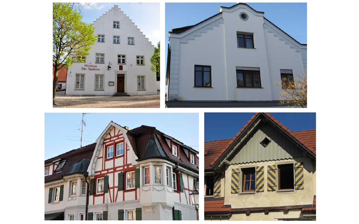 Giebel und Dachformen