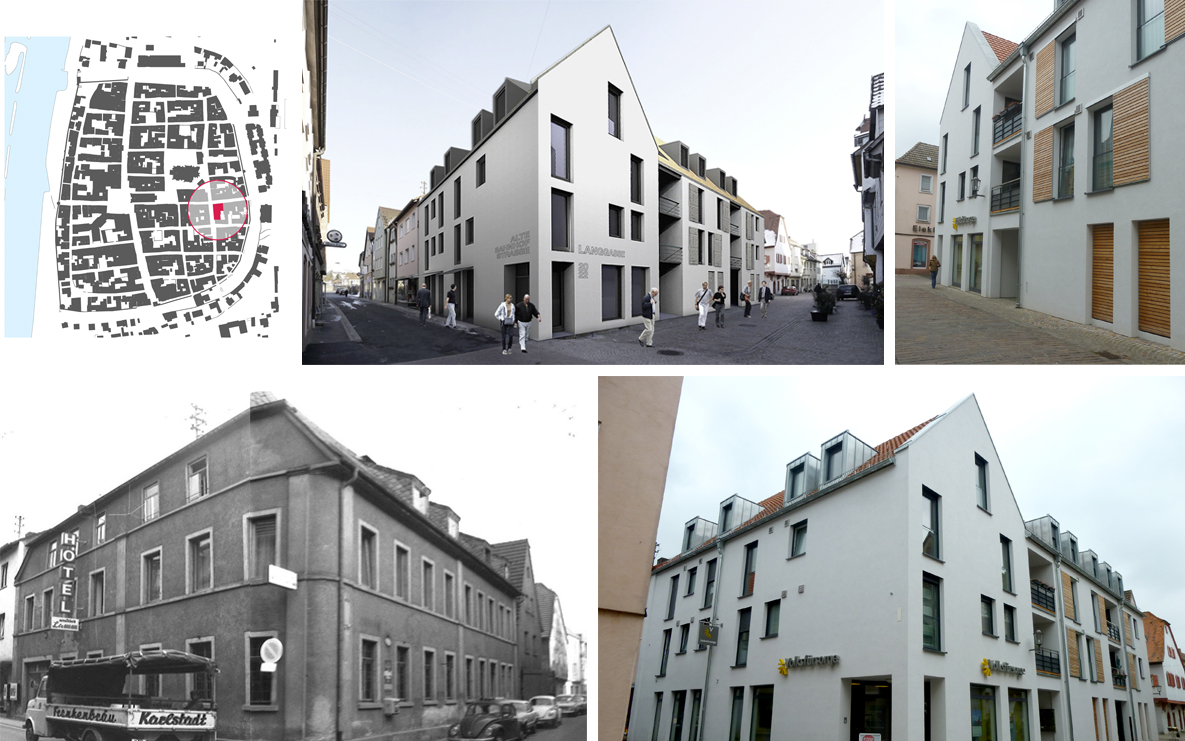 Abbruch Hotel Lamm & Neubau Mehrfamilienhaus 2016, Beratung FPZ Zeese, Architekturbüro Sendelbach